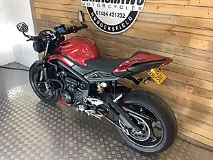 Used 2024 Triumph Street Triple RS Red - Interior and Exterior details 6