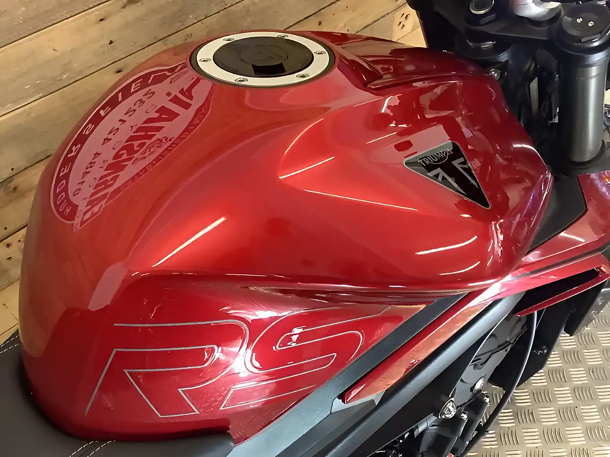 Used 2024 Triumph Street Triple RS Red - Interior and Exterior details 8