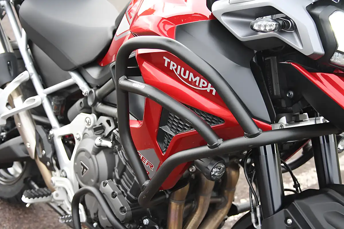 Used 2024 Triumph Tiger 1200 GT Pro Red - Interior and Exterior details 11