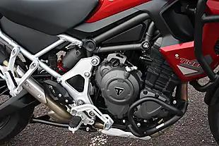 Used 2024 Triumph Tiger 1200 GT Pro Red - Interior and Exterior details 13