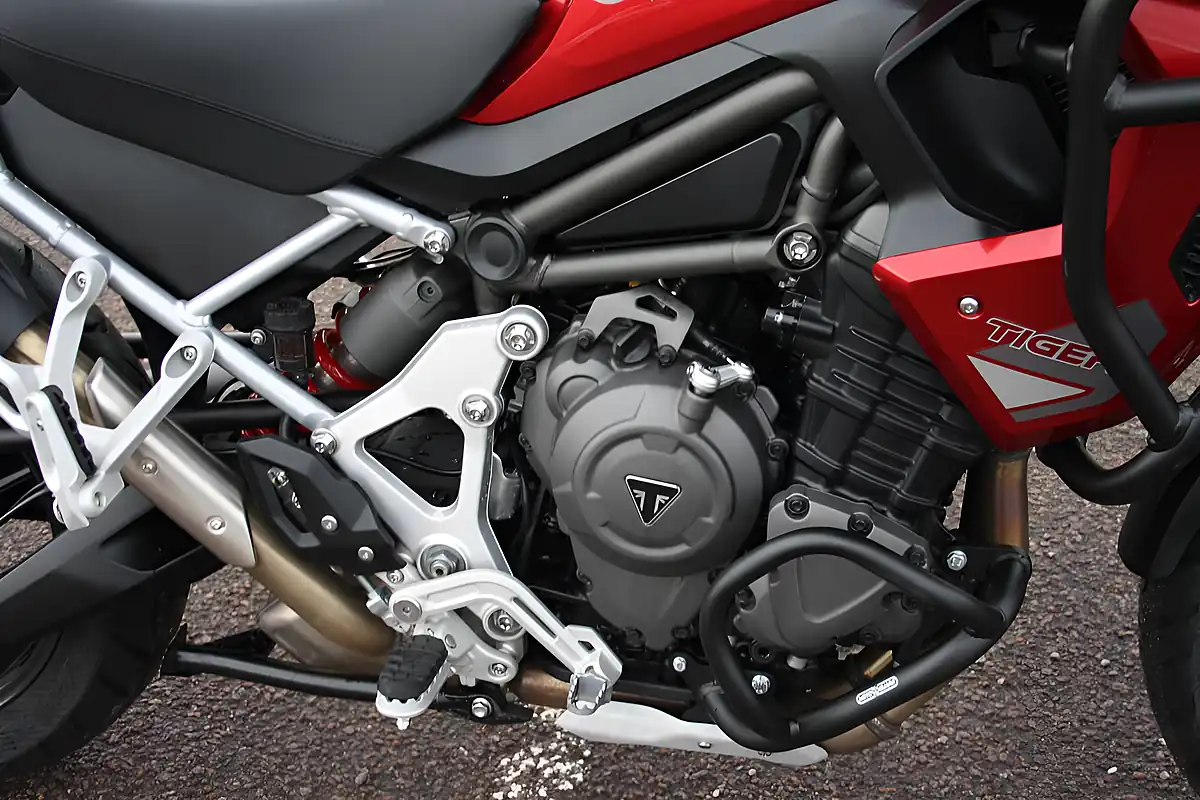 Used 2024 Triumph Tiger 1200 GT Pro Red - Interior and Exterior details 13
