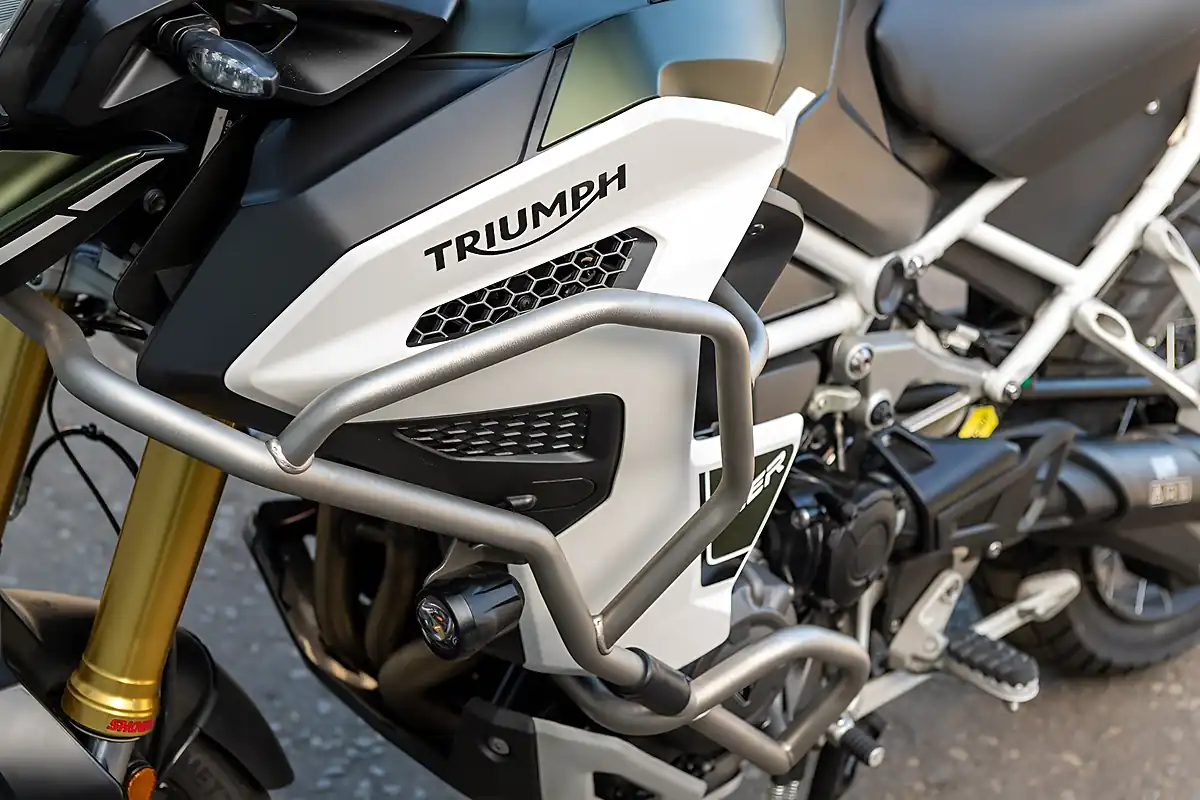 Used 2024 Triumph Tiger 1200 Rally Explorer Matt Khaki - Interior and Exterior details 13