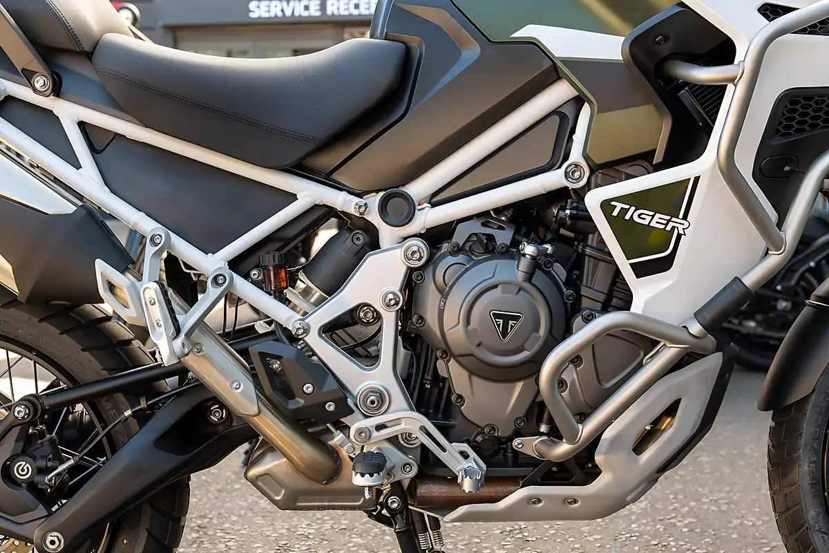 Used 2024 Triumph Tiger 1200 Rally Explorer Matt Khaki - Interior and Exterior details 17