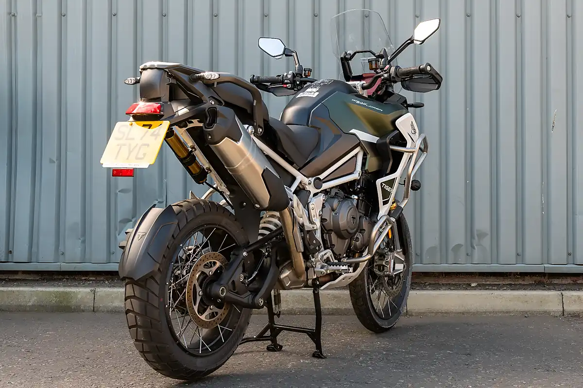 Used 2024 Triumph Tiger 1200 Rally Explorer Matt Khaki - Interior and Exterior details 9