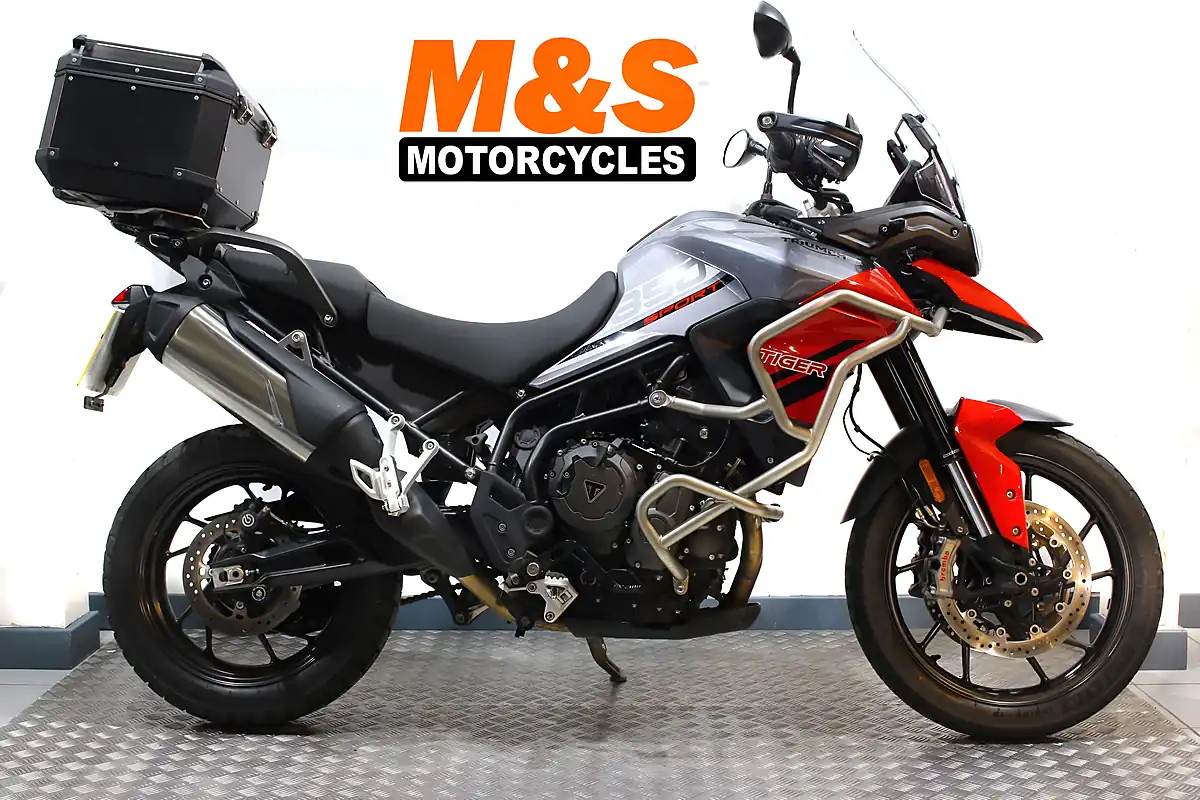 Used 2024 Triumph Tiger 850 Sport Red - Front View