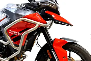 Used 2024 Triumph Tiger 850 Sport Red - Interior and Exterior details 4