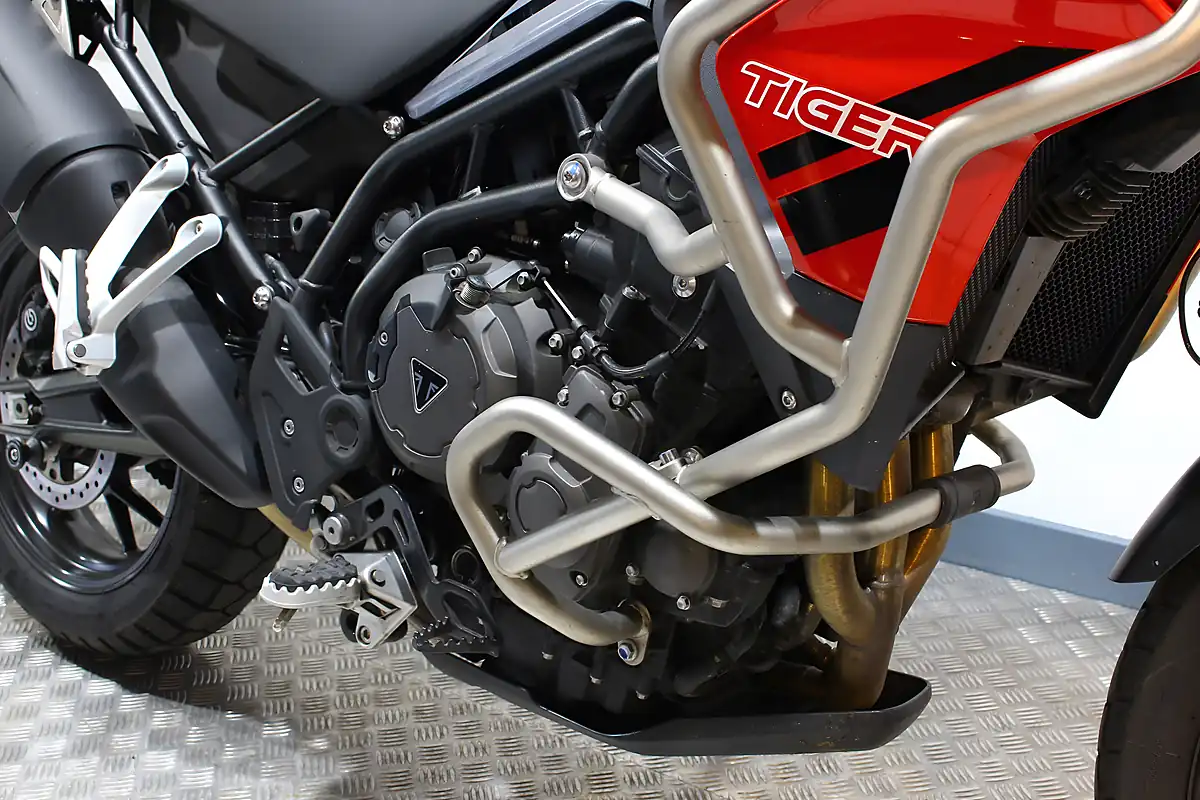 Used 2024 Triumph Tiger 850 Sport Red - Interior and Exterior details 6