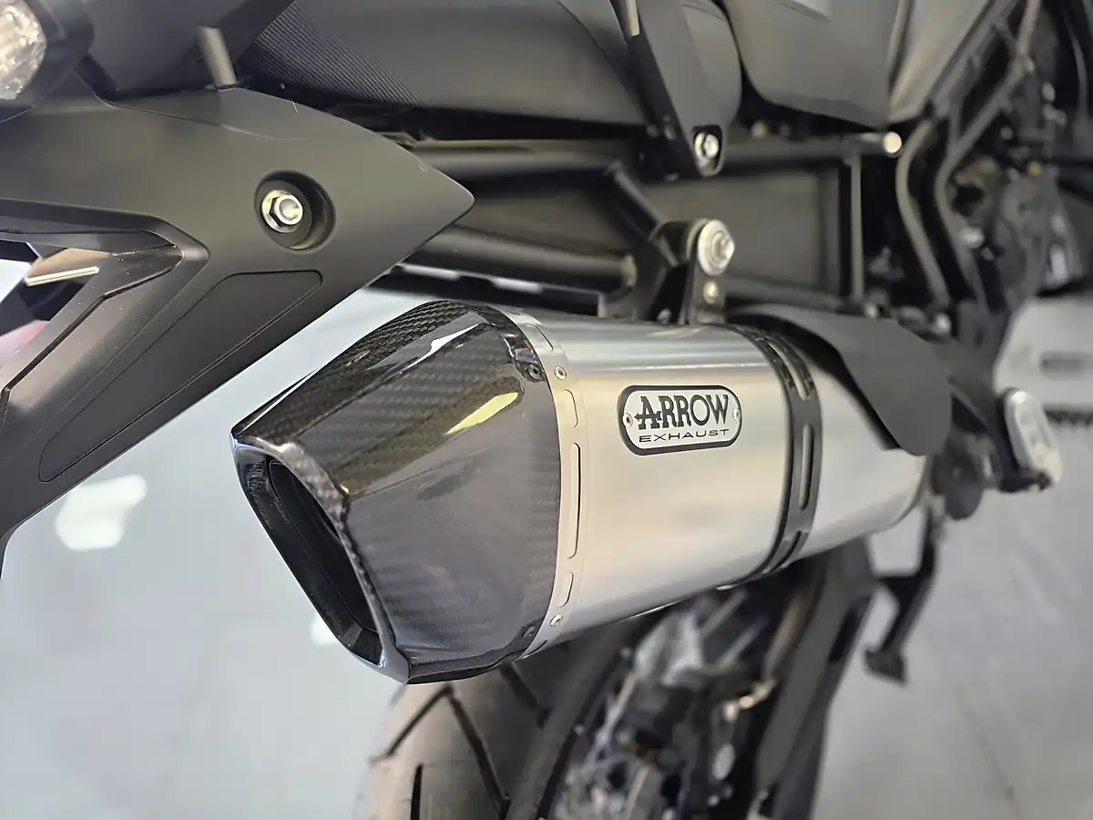 Used 2024 Triumph Tiger 900 Bond Edition Adventure Green - Interior and Exterior details 5