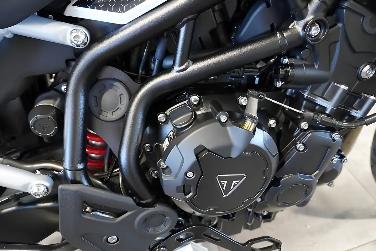 Used 2024 Triumph Tiger 900 GT Pro White Metallic - Interior and Exterior details 10