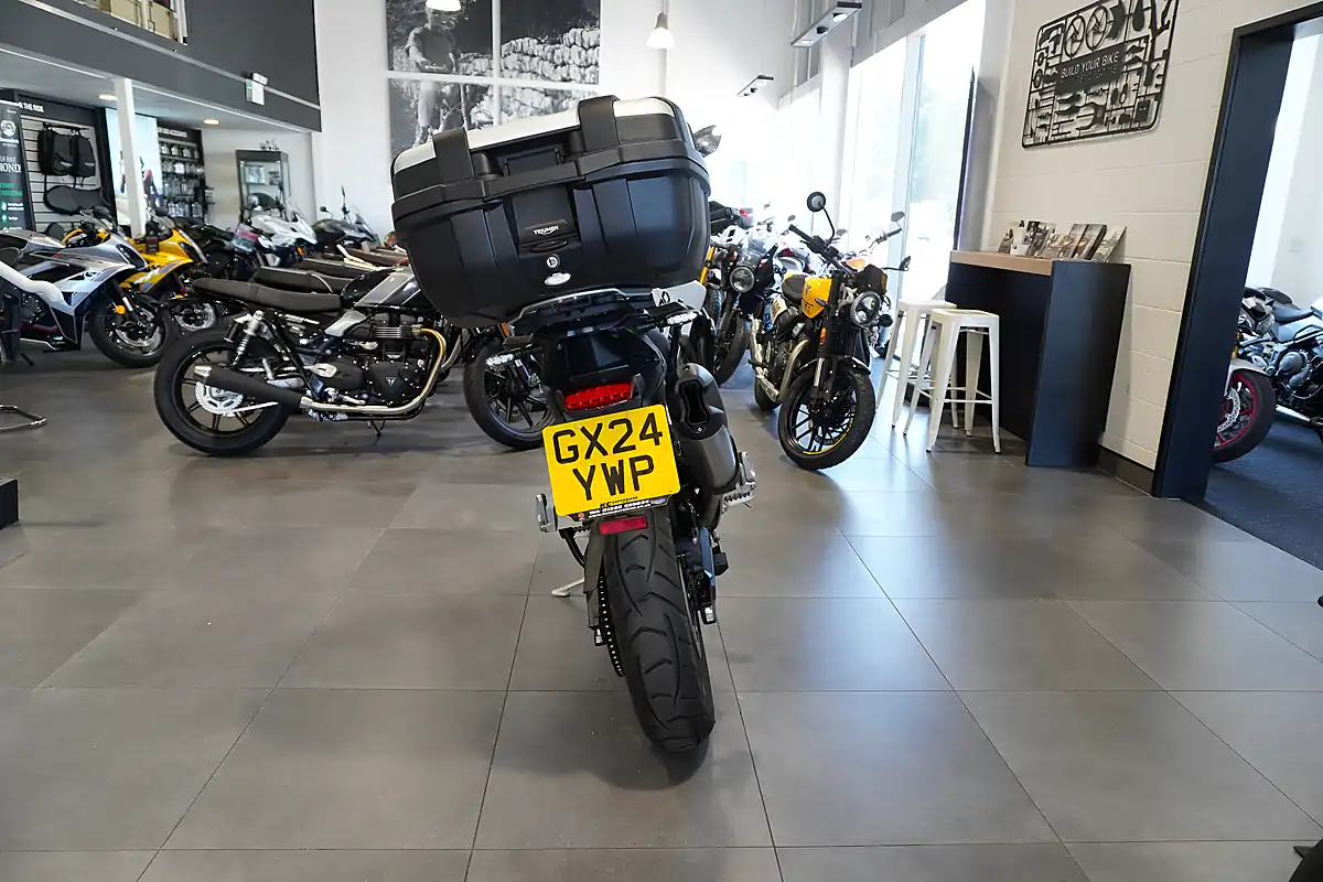Used 2024 Triumph Tiger 900 GT Pro White Metallic - Interior and Exterior details 4
