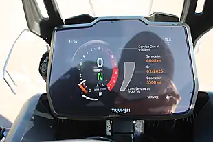 Used 2024 Triumph Tiger 900 Rally Pro Grey - Interior and Exterior details 13