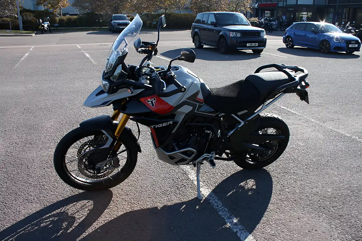 Used 2024 Triumph Tiger 900 Rally Pro Grey - Interior and Exterior details 7