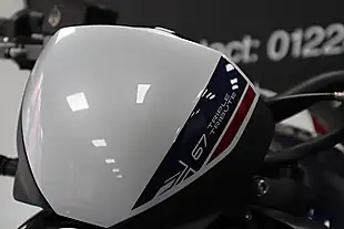 Used 2024 Triumph Trident 660 Tribute Edition White - Interior and Exterior details 11