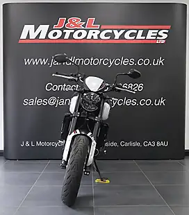 Used 2024 Triumph Trident 660 Tribute Edition White - Interior and Exterior details 4
