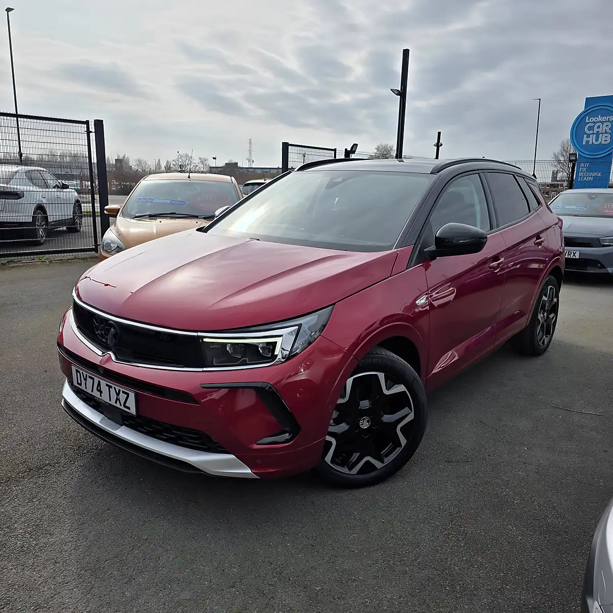 Used 2024 Vauxhall Grandland Ultimate Carmin Premium & Black - Front View
