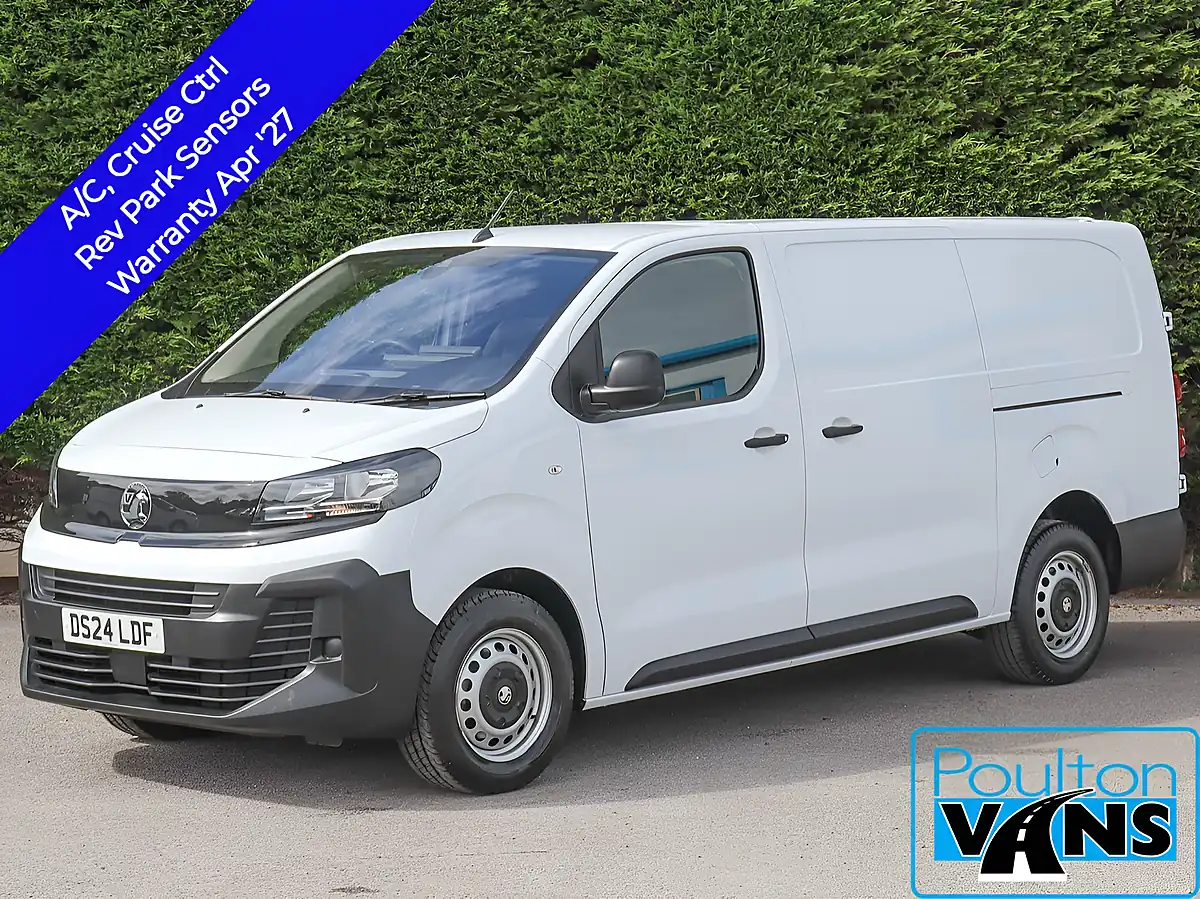 Used 2024 Vauxhall Vivaro 3100 Prime Xl White - Front View