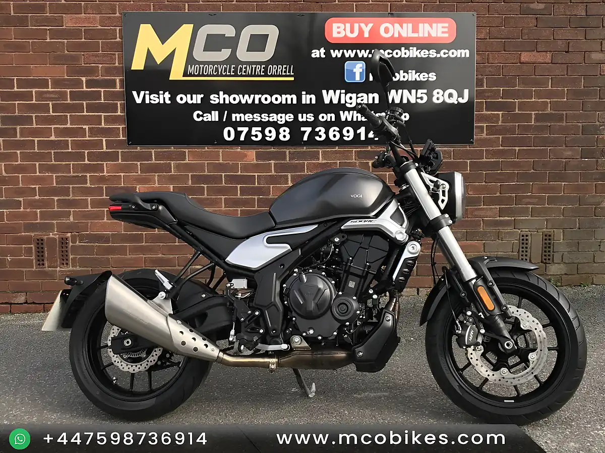 Used 2024 Voge 500 Ac Black - Front View