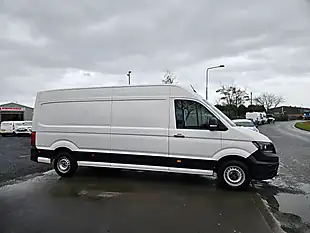 Used 2024 Volkswagen Crafter CR35 Lwb White - Interior and Exterior details 2