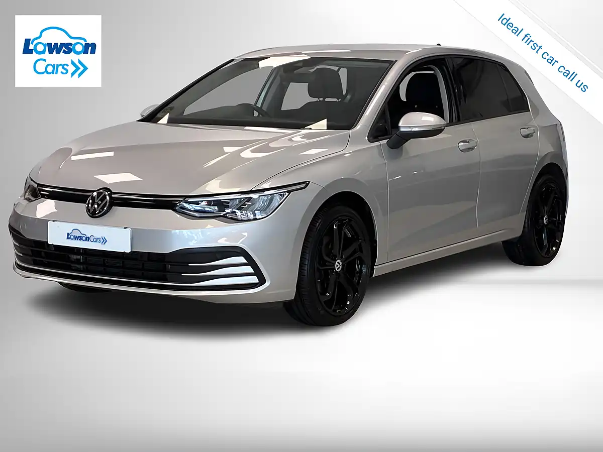 Used 2024 Volkswagen Golf Life Silver - Front View