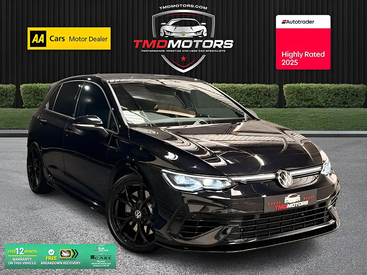 Used 2024 Volkswagen Golf R 20 Years Black - Front View