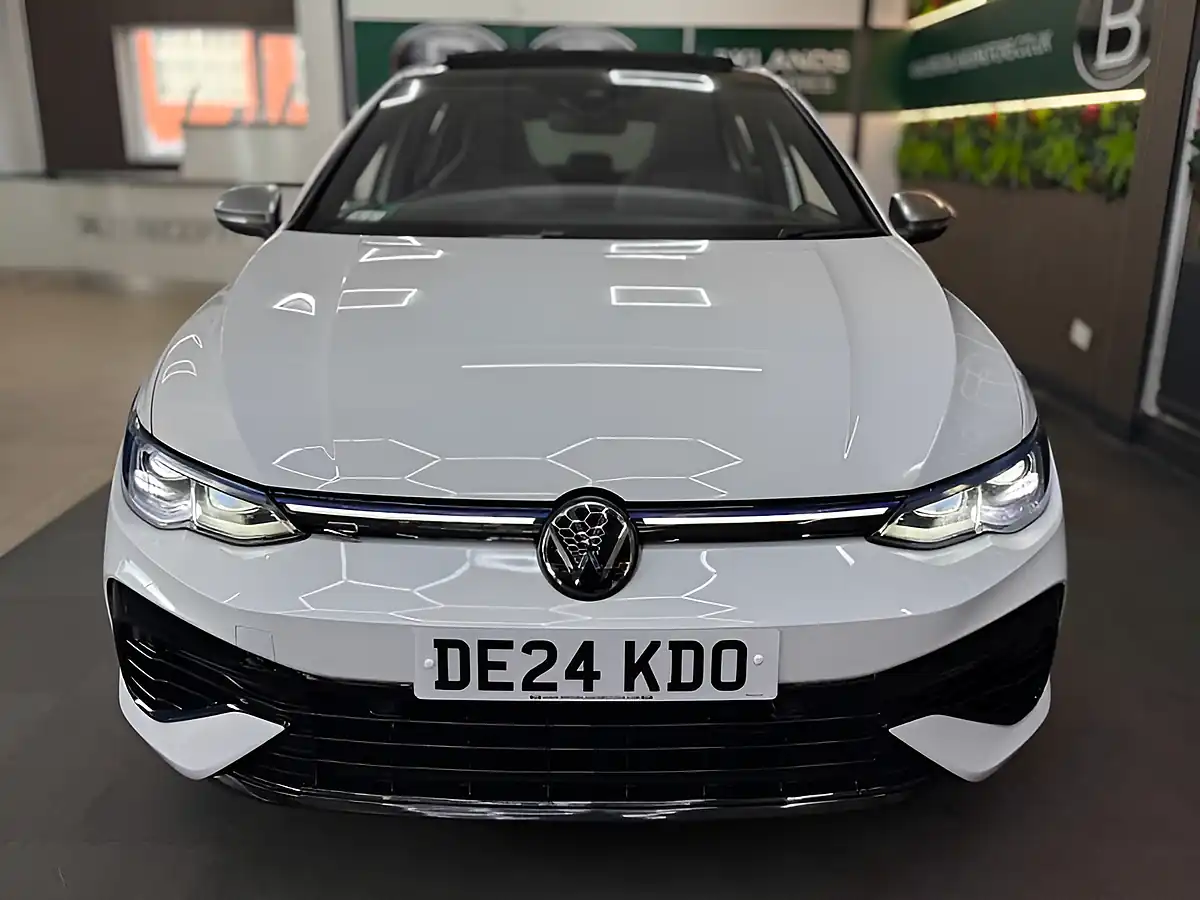 Used 2024 Volkswagen Golf R 4MOTION Dsg White - Interior and Exterior details 4