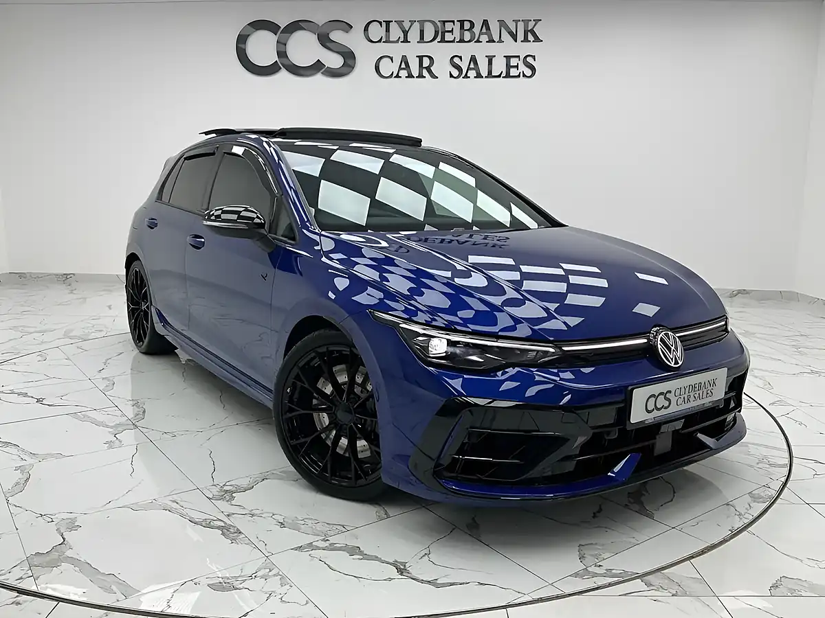 Used 2024 Volkswagen Golf R Black Edition Blue - Front View