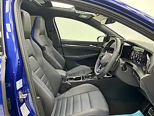 Used 2024 Volkswagen Golf R Black Edition Blue - Interior and Exterior details 12
