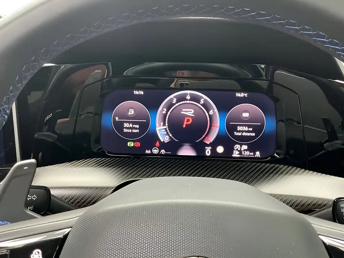 Used 2024 Volkswagen Golf R Black Edition Blue - Interior and Exterior details 18