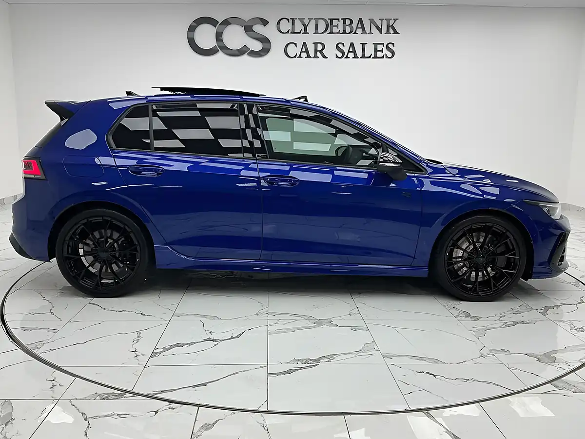 Used 2024 Volkswagen Golf R Black Edition Blue - Interior and Exterior details 2