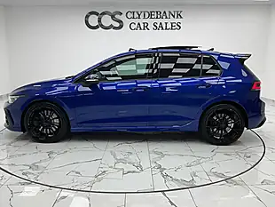 Used 2024 Volkswagen Golf R Black Edition Blue - Interior and Exterior details 7