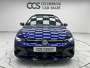 Used 2024 Volkswagen Golf R Black Edition Blue - Interior and Exterior details 8