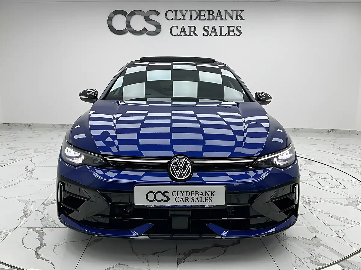 Used 2024 Volkswagen Golf R Black Edition Blue - Interior and Exterior details 8