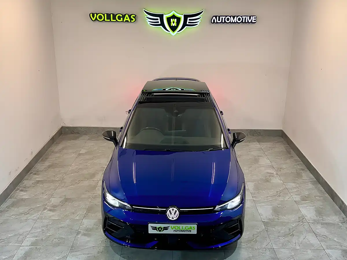 Used 2024 Volkswagen Golf R Black Edition Blue - Interior and Exterior details 2