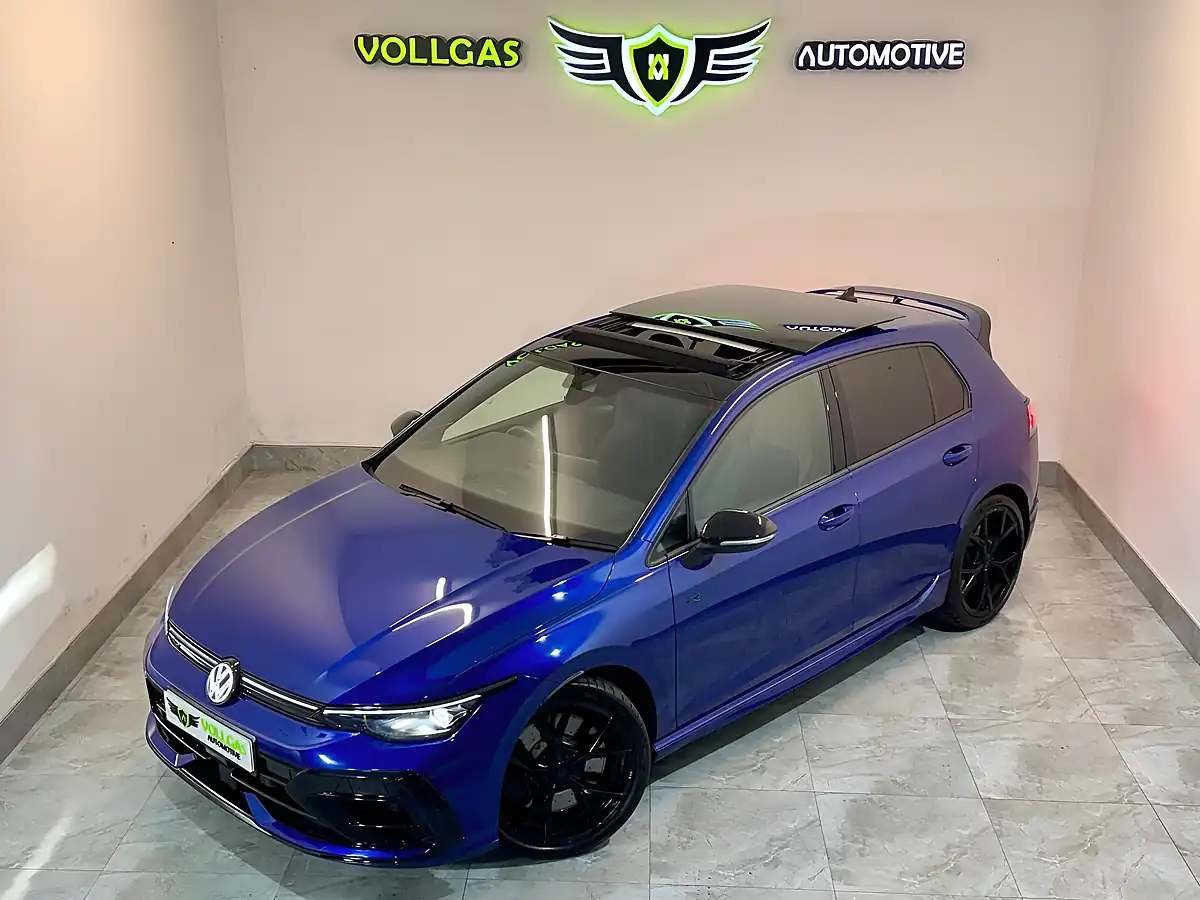Used 2024 Volkswagen Golf R Black Edition Blue - Interior and Exterior details 3