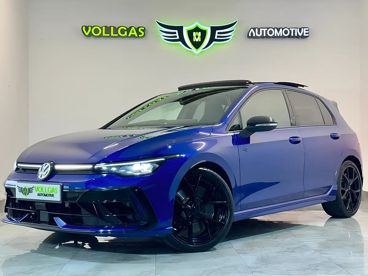 Used 2024 Volkswagen Golf R Black Edition Blue - Interior and Exterior details 8