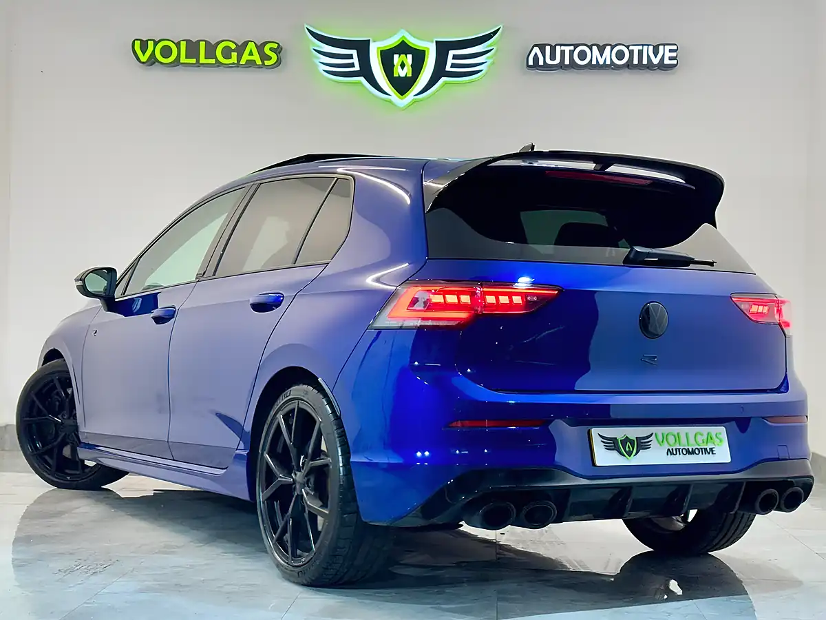 Used 2024 Volkswagen Golf R Black Edition Blue - Interior and Exterior details 9