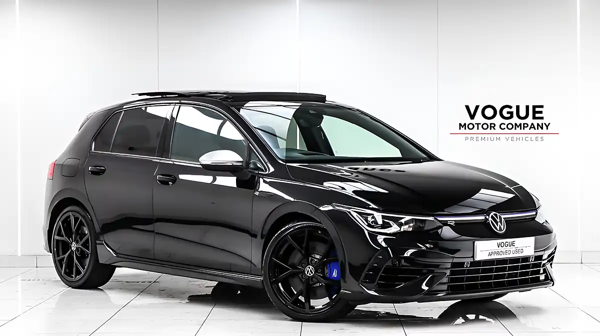 Used 2024 Volkswagen Golf R Black - Front View
