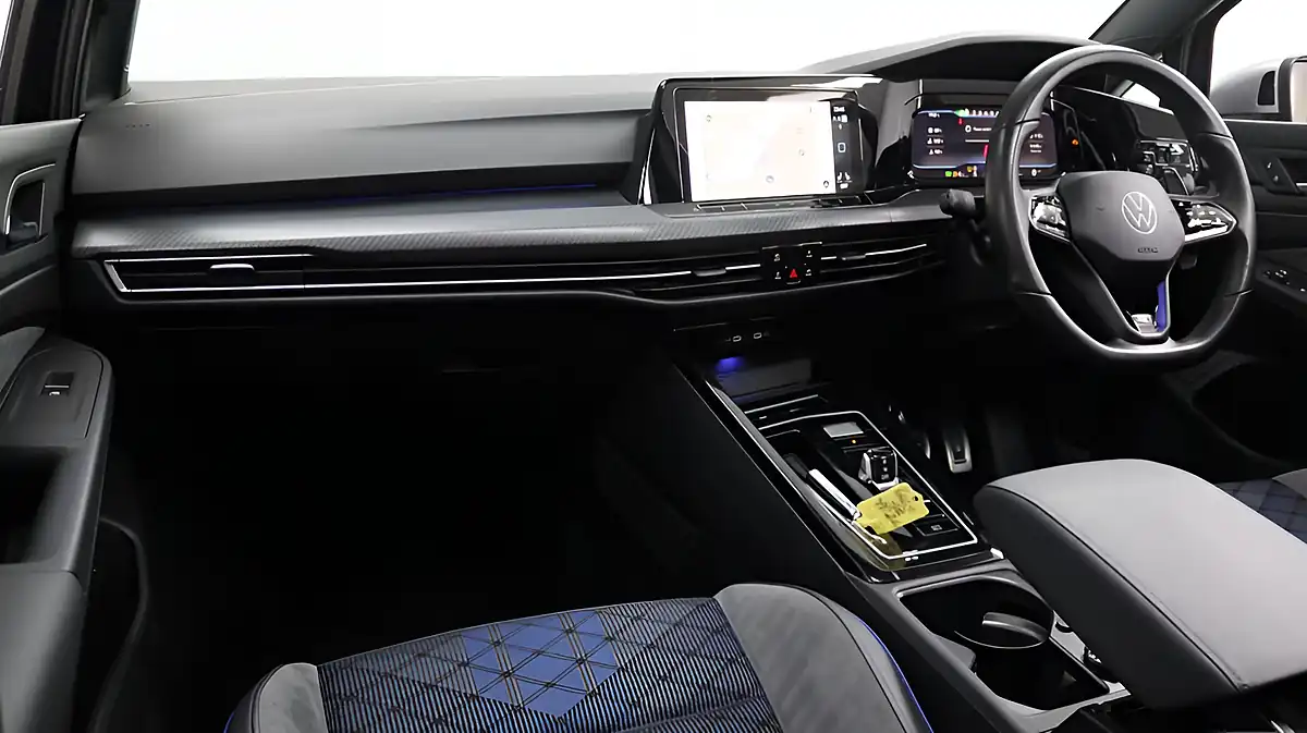 Used 2024 Volkswagen Golf R Black - Interior and Exterior details 14
