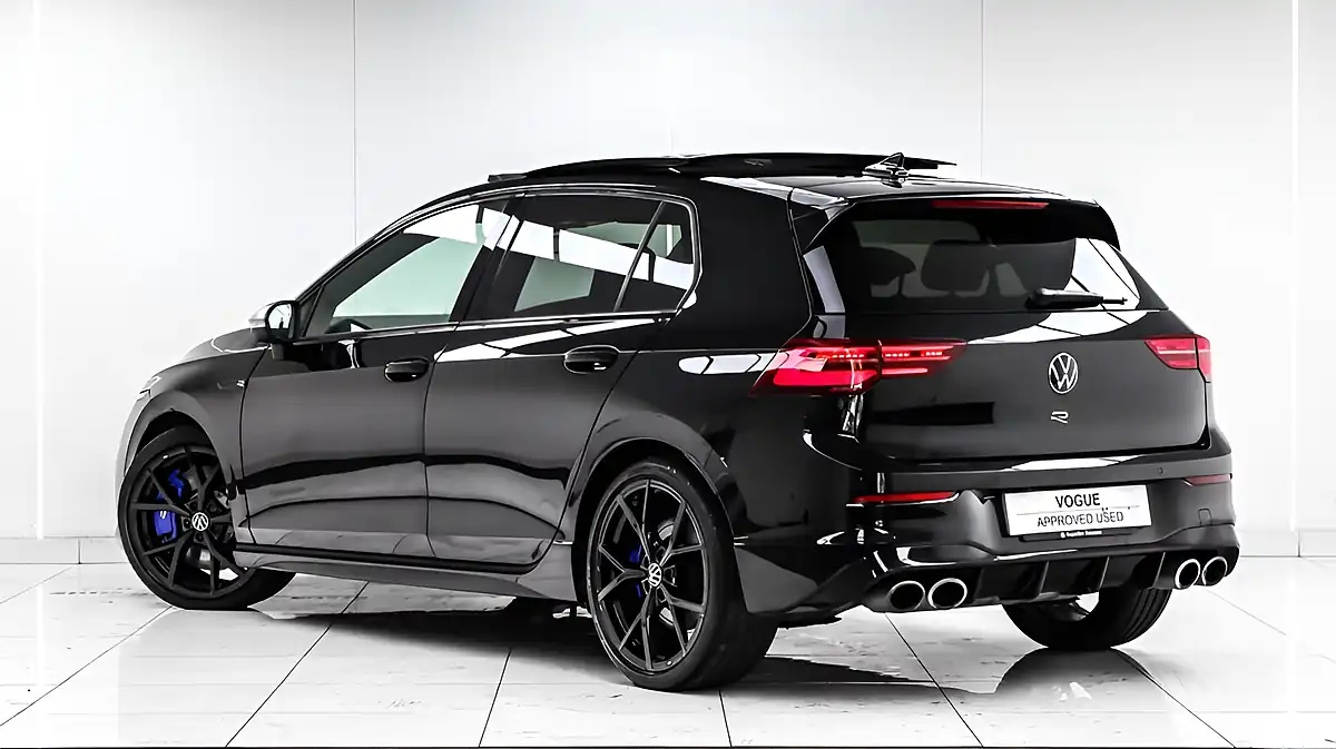 Used 2024 Volkswagen Golf R Black - Interior and Exterior details 3