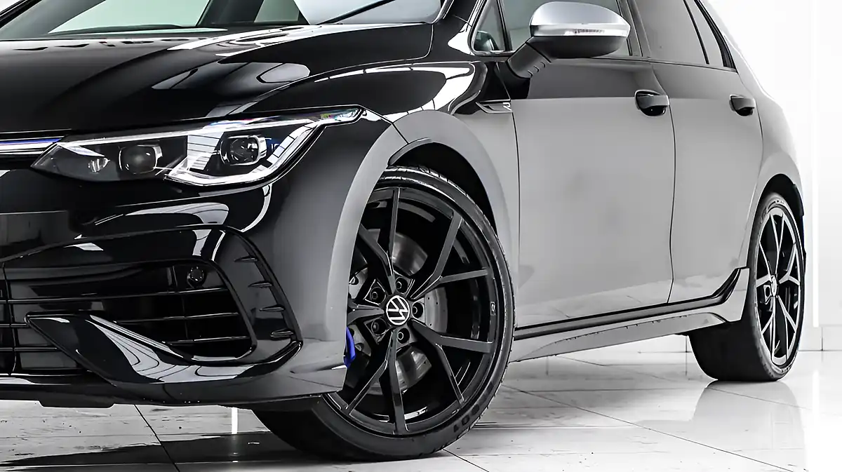 Used 2024 Volkswagen Golf R Black - Interior and Exterior details 8