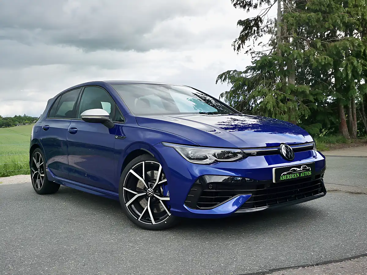 Used 2024 Volkswagen Golf R Blue - Front View