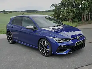 Used 2024 Volkswagen Golf R Blue - Interior and Exterior details 20