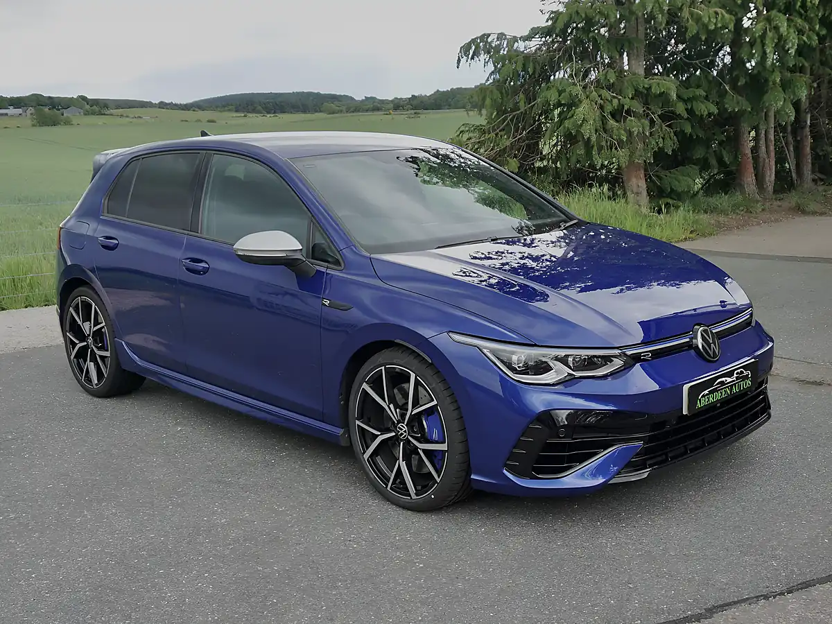 Used 2024 Volkswagen Golf R Blue - Interior and Exterior details 20