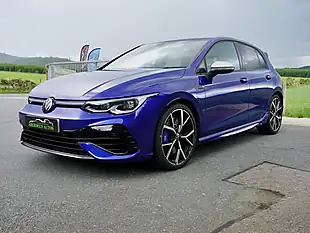 Used 2024 Volkswagen Golf R Blue - Interior and Exterior details 3