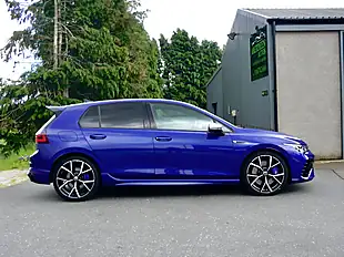 Used 2024 Volkswagen Golf R Blue - Interior and Exterior details 7
