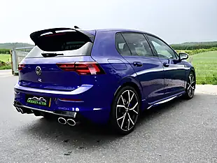 Used 2024 Volkswagen Golf R Blue - Interior and Exterior details 8
