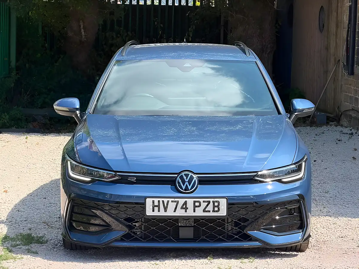 Used 2024 Volkswagen Golf R-Line Blue - Interior and Exterior details 2