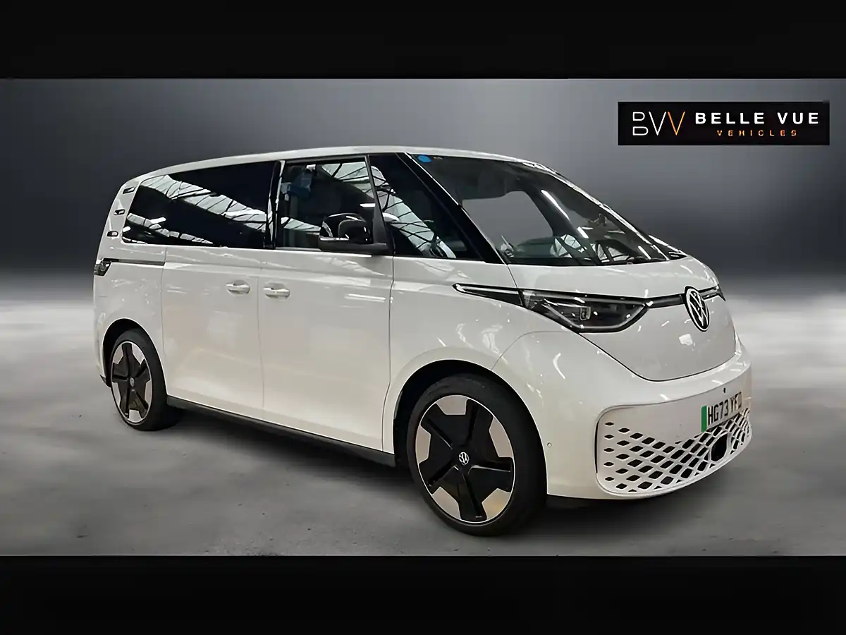 Used 2024 Volkswagen Id.buzz Style White - Front View