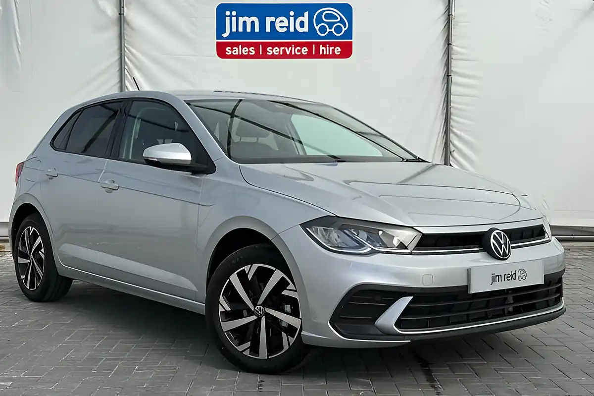 Used 2024 Volkswagen Polo Match Silver - Front View