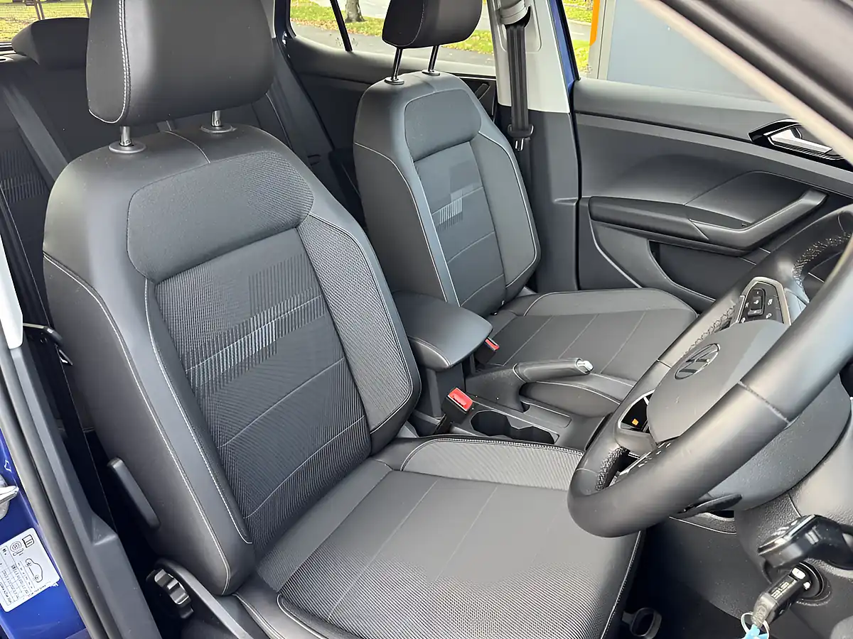 Used 2024 Volkswagen T-Cross Black Edition Blue - Interior and Exterior details 2